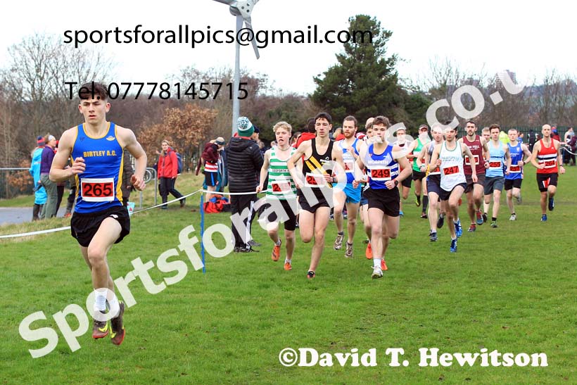 Senior mens 2022 Birtley Cross Country Relays. Photo: David T. Hewitson/Sports for All Pics